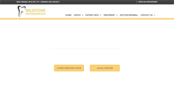 Desktop Screenshot of milestoneorthodontics.com